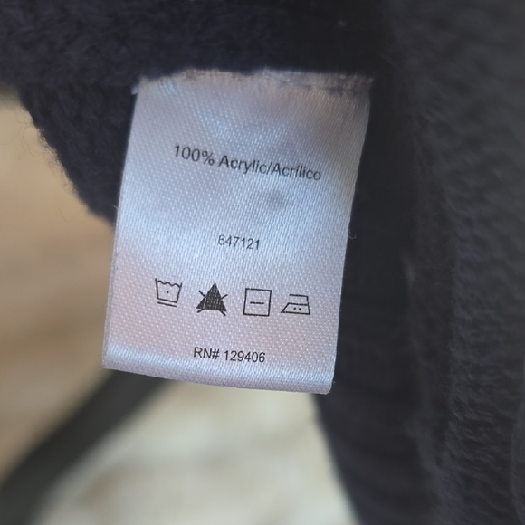 VENUS Deep Blue Button-Up Cardigan - Picture 4 of 4